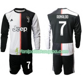 Jalkapallo Peliasut Juventus Ronaldo 7 Lasten Koti Pelipaita 2019-2020 Pitkähihainen